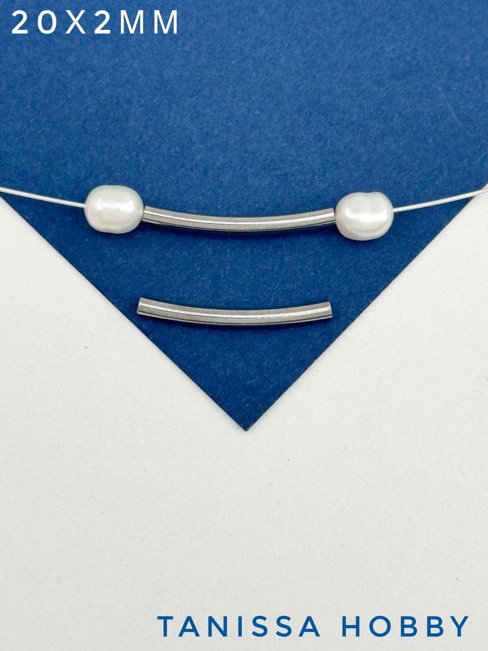 Разделитель трубочка дуга 20х2мм, сталь, штука, Ч614