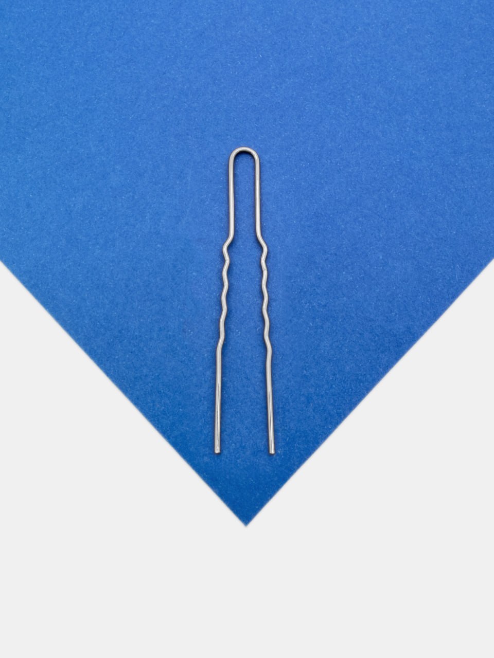 Шпилька для волос 7,5см, серебро, СВ001