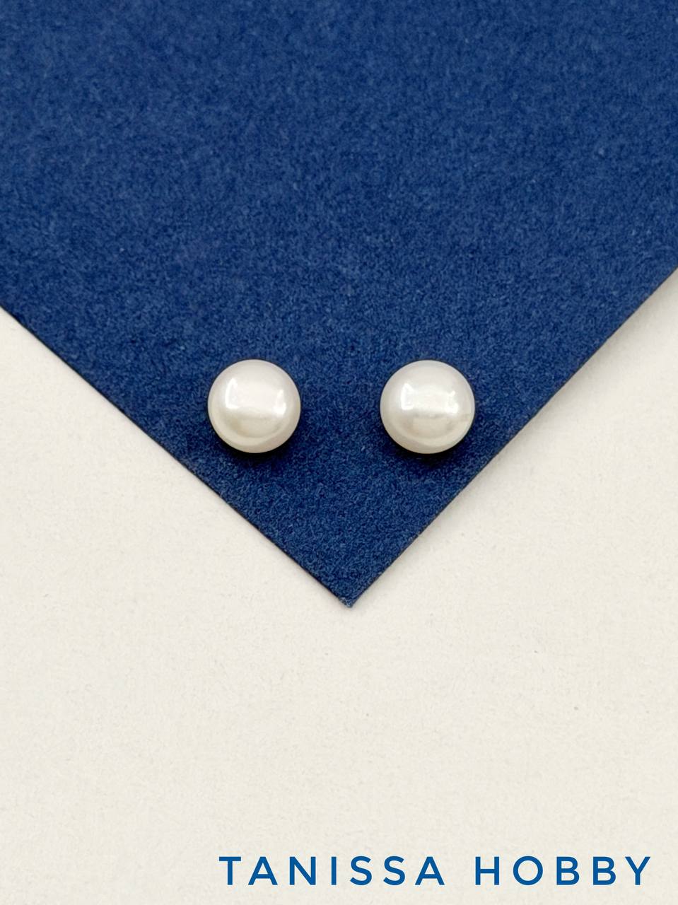 Жемчуг полупросверленный для вклейки, 6мм АА, (культивированный) ПАРА, Ж049