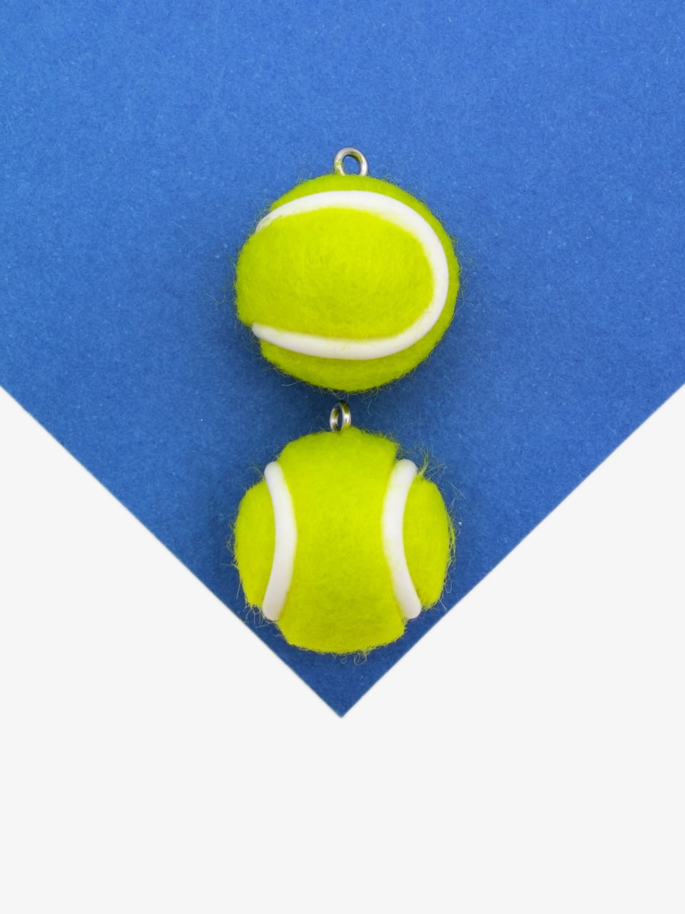 Подвеска теннисный мяч, 20мм, спорт теннис, позолота, Д602