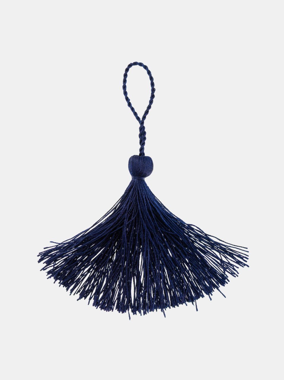 Кисточка для четок, 7,5см, синий, КИ009