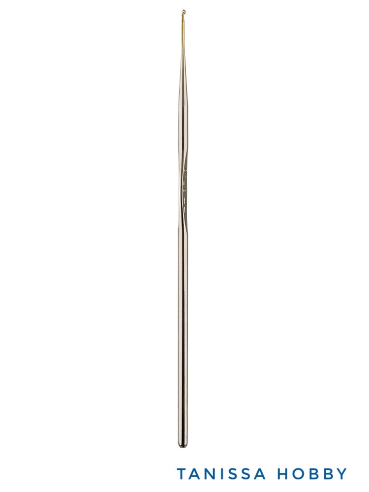 Крючок для вязания Gamma, толщина 0,6мм, сталь, И66