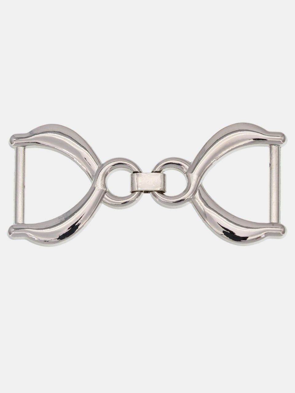 Коннектор для браслета, родий, К827