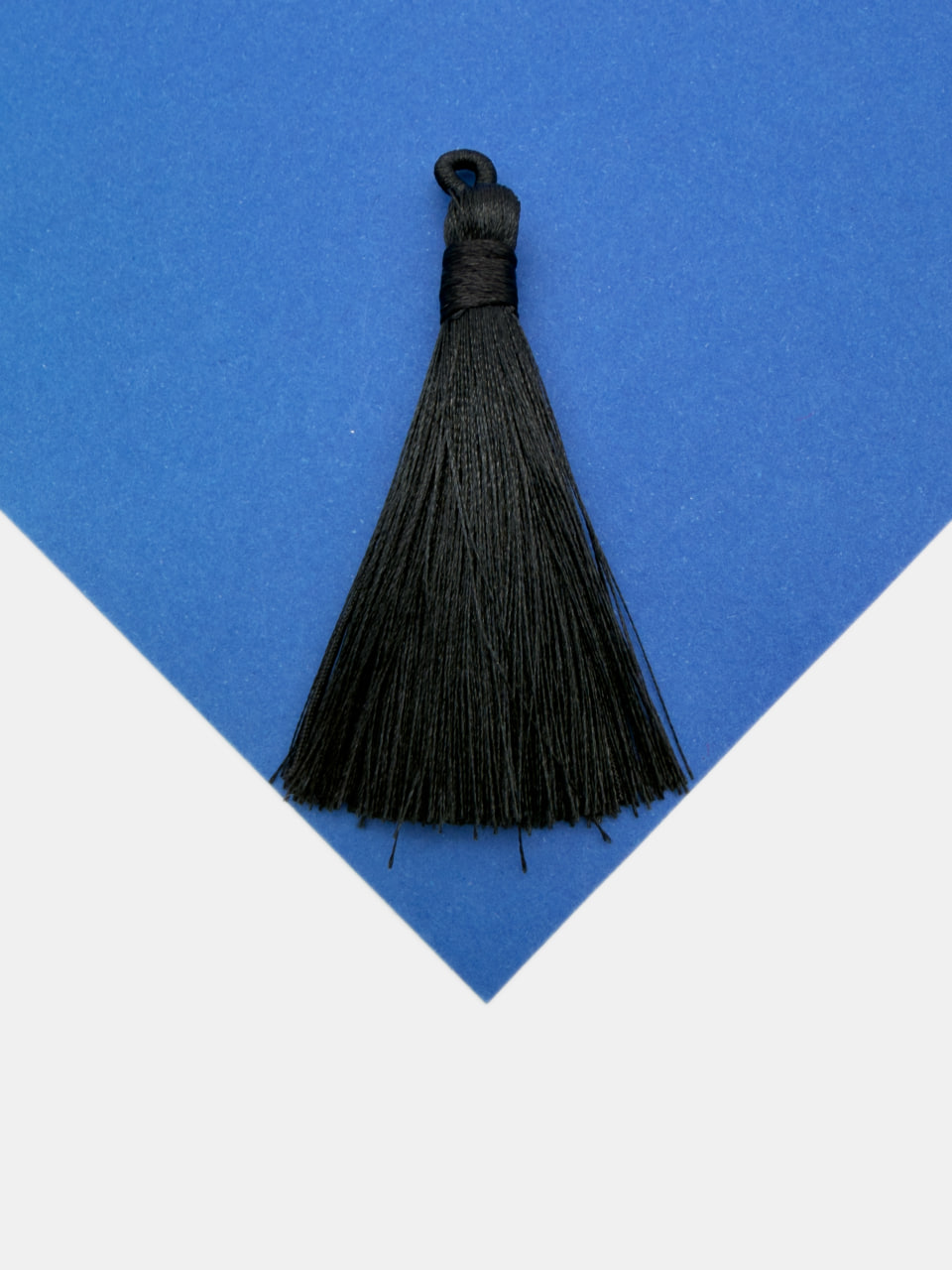 Кисточка для четок, 7см, черный, КИ013