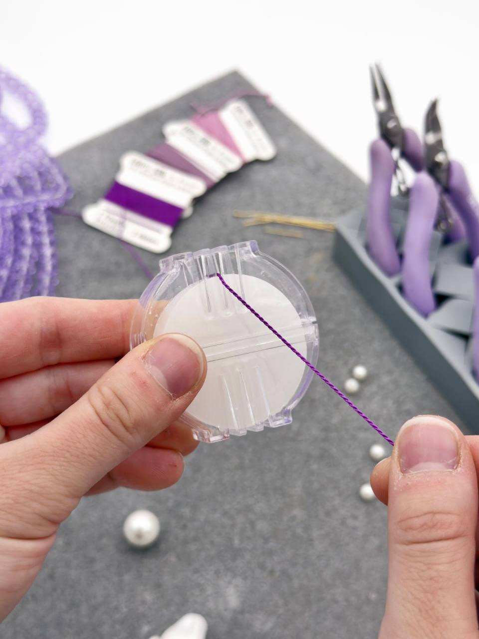 Воск для нити, прозрачный, И82