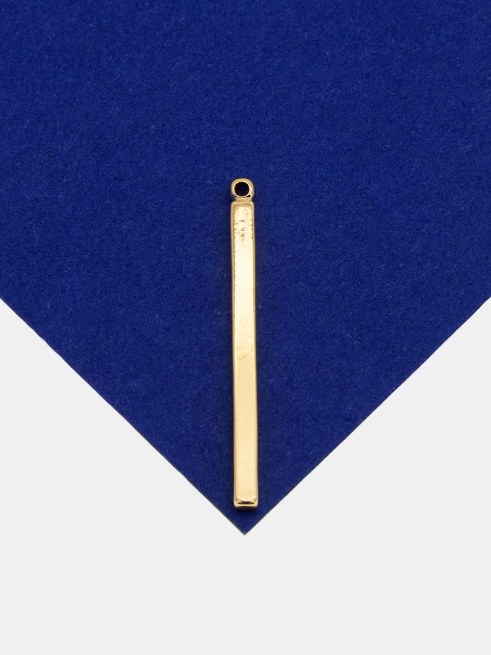 Подвеска палочка 30мм, позолота, А508