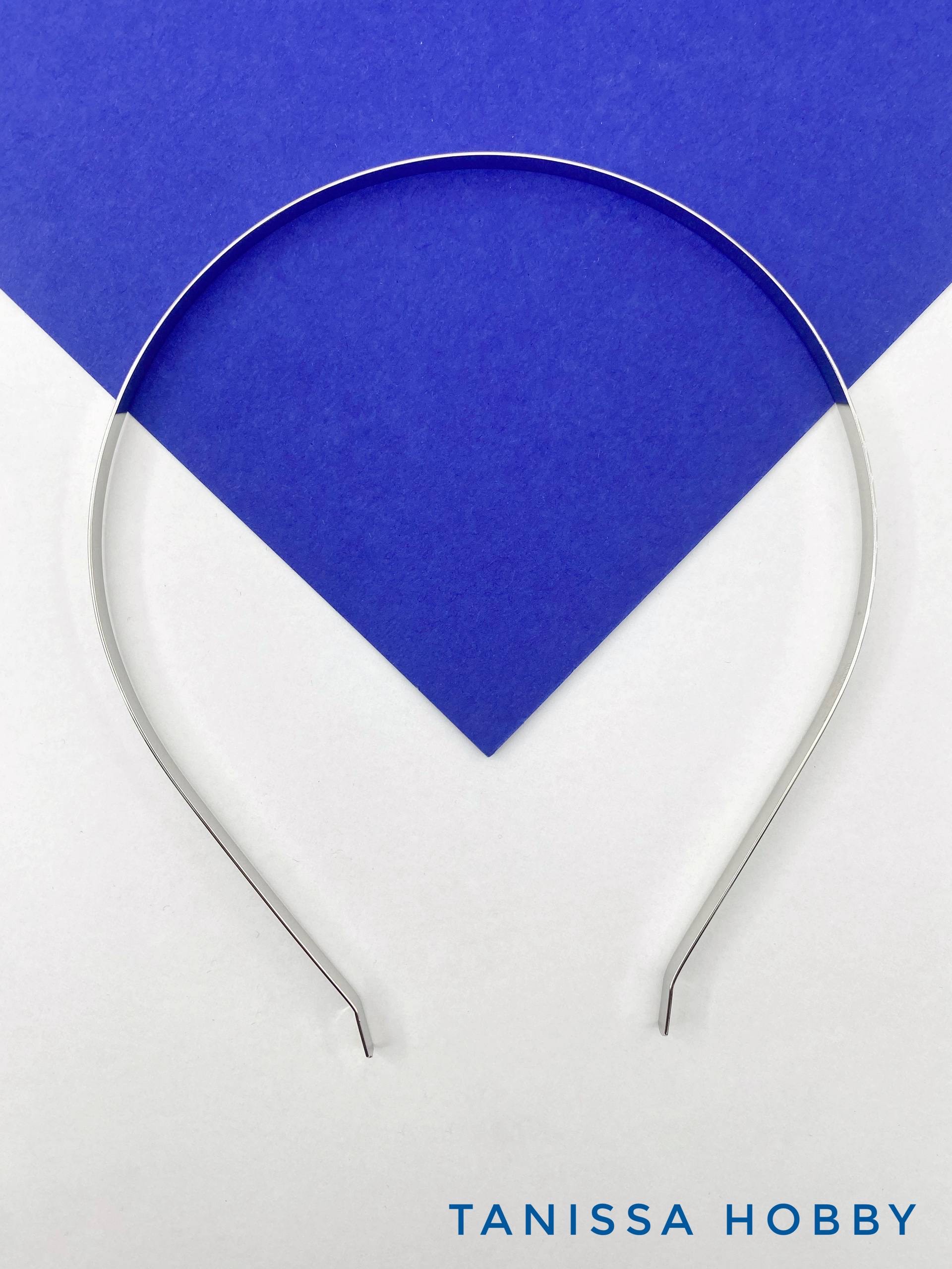 Ободок основа 5мм для короны венка ободка, серебро, Л67