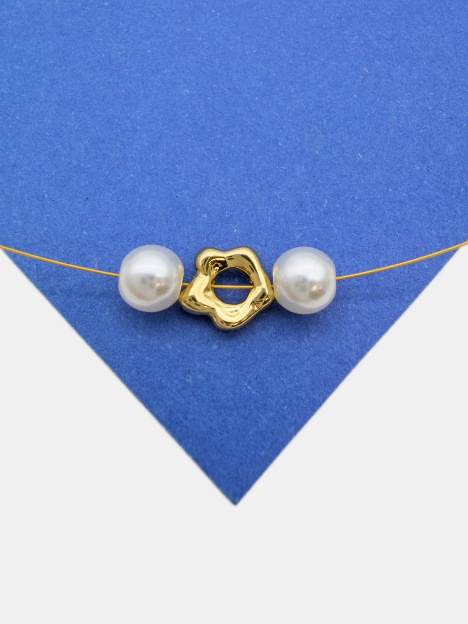 Разделитель бусина цветок рамка 8мм, ШТУКА, позолота, РА133