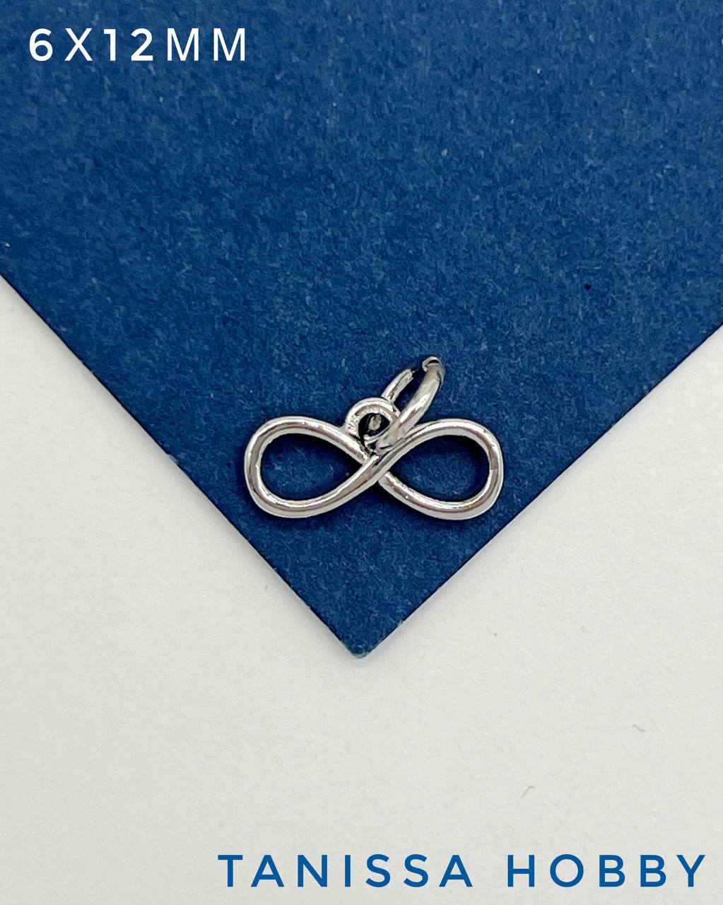 Подвеска бесконечность, родий, С327