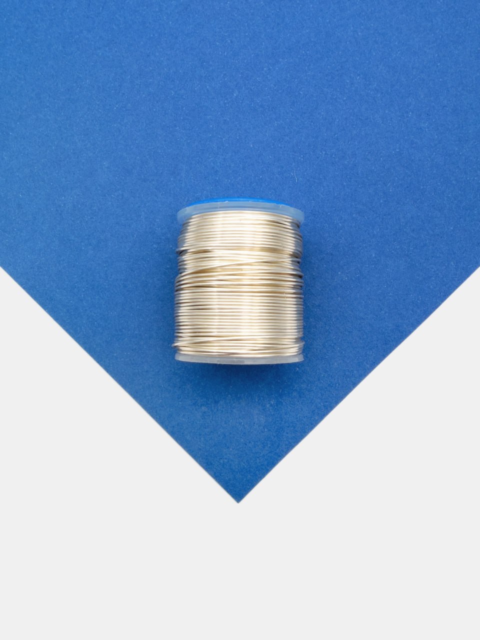 Проволока ювелирная средней жесткости, 0,6мм 20м, цвет серебро, ПЖ005