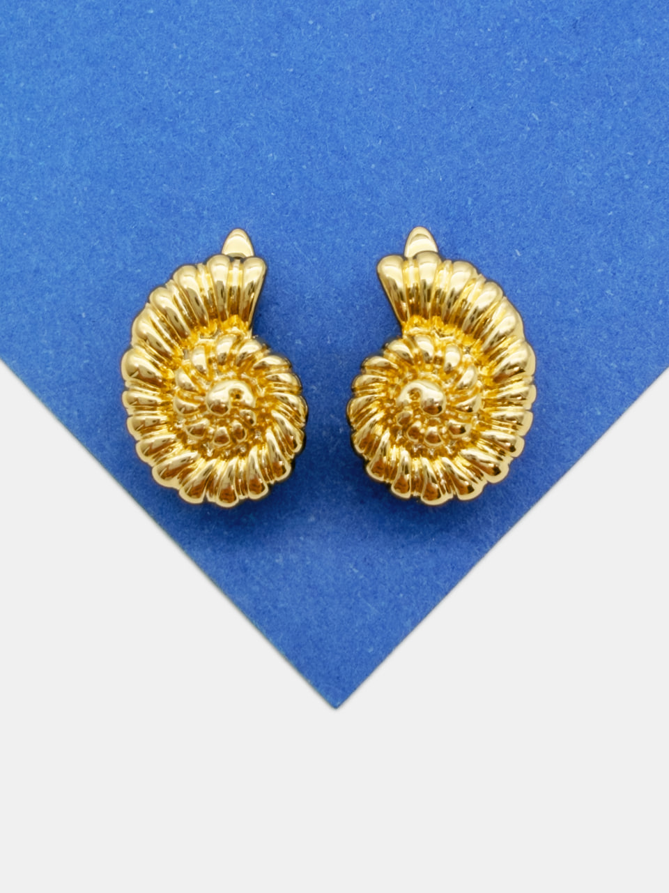 Швензы ракушка, английский замок, позолота, 322