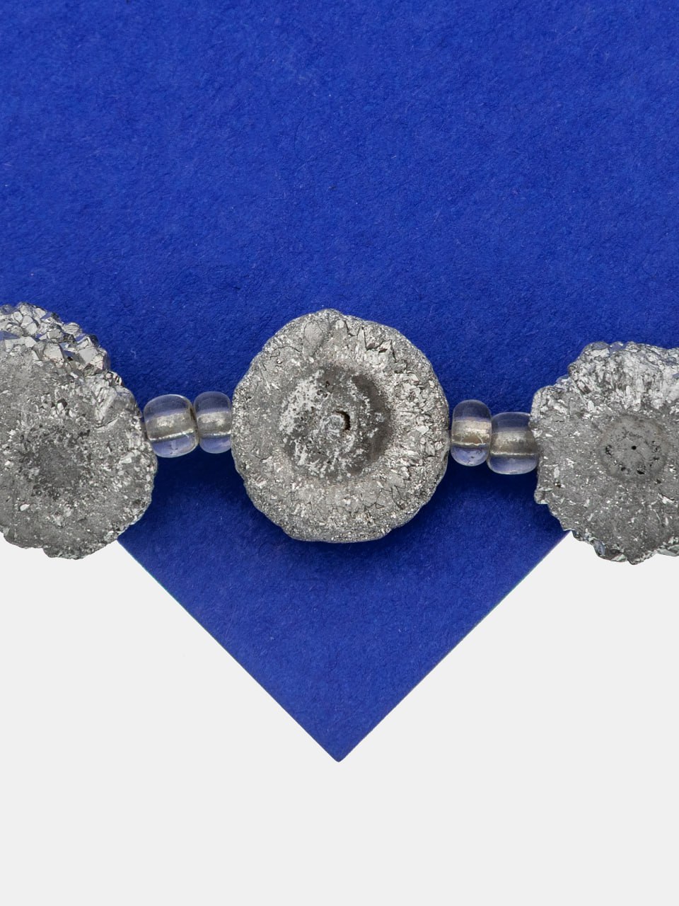 Бусина друза агата, серебро, 11-15мм, штука, Б336