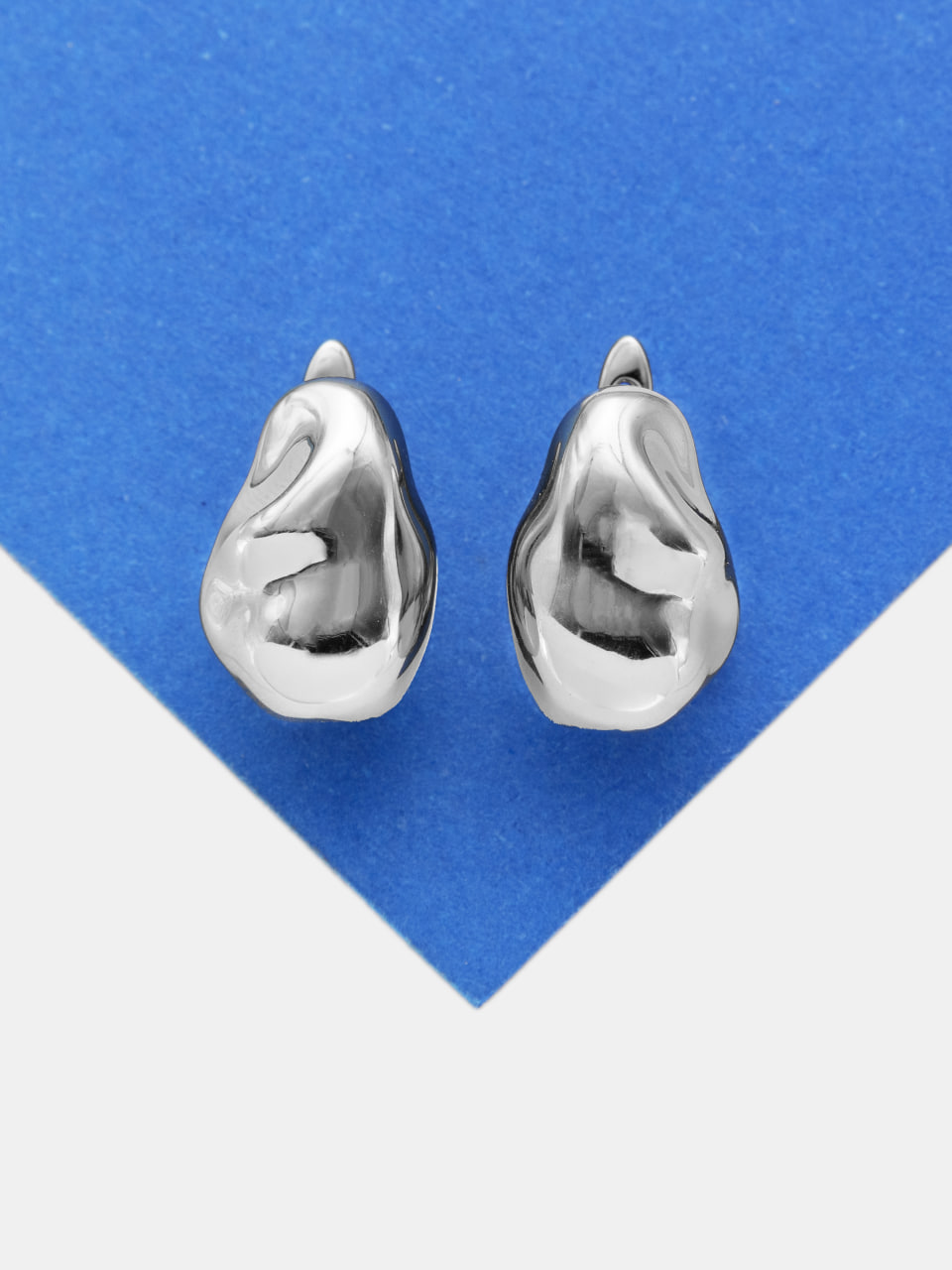 Швензы барочная жемчужина, английский замок, родий, 318