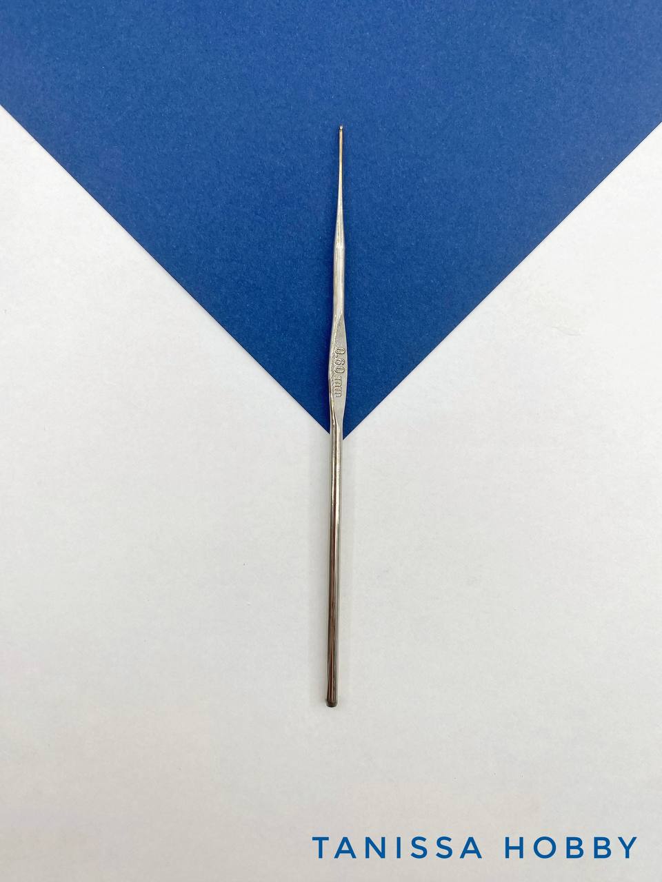 Крючок для вязания Gamma, толщина 0,6мм, сталь, И66