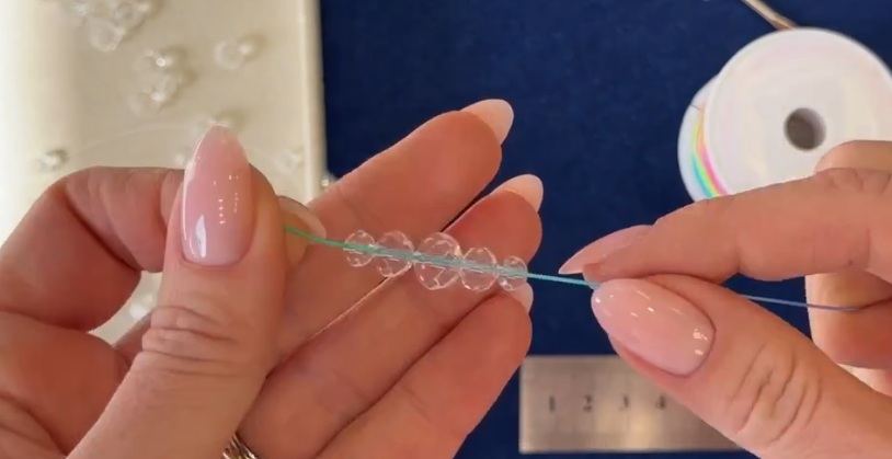 Процесс создания колье