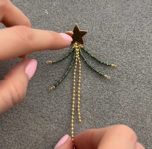 Создание сережек