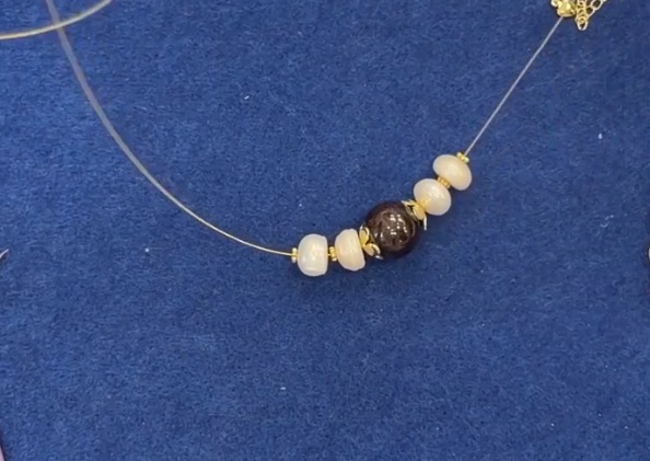 Центральная часть колье