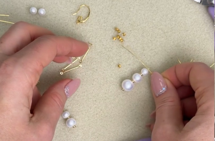 Создание сережек