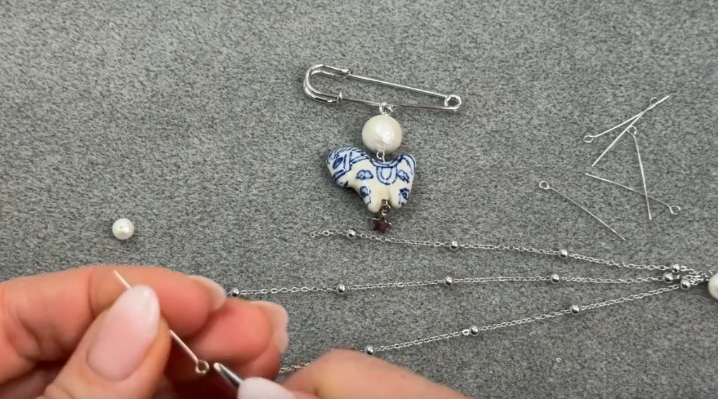 Создание броши