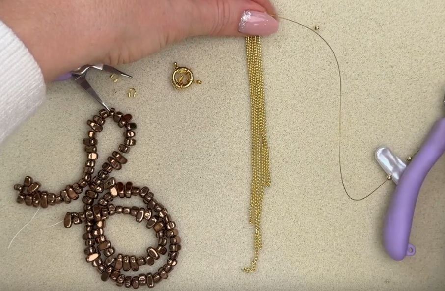 Создание колье