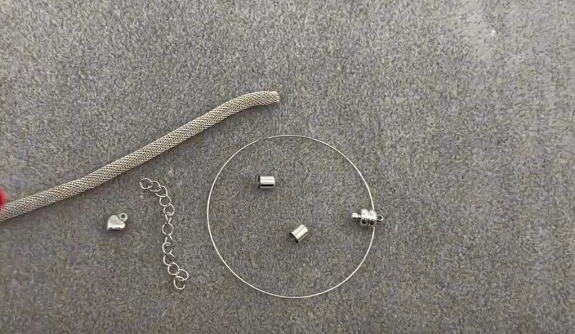Фурнитура для создания браслета жгута