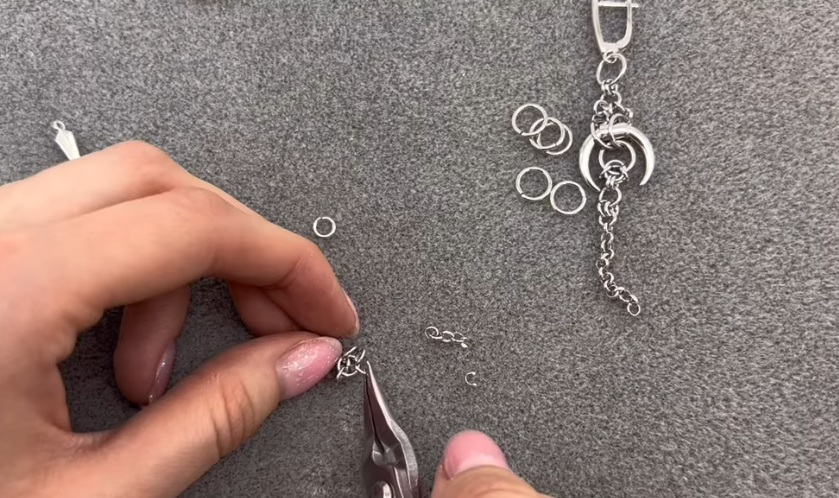 Процесс создания серьги