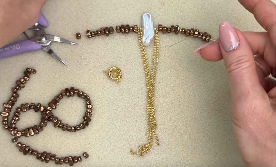 Создание колье