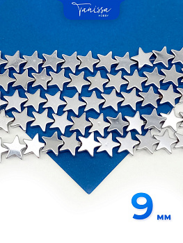 Гематин гематит звезда 9мм, Категория В, 1/2 нити, ГТ107