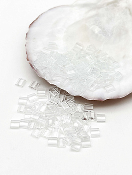 Бисер MIYUKI TILA beads, TL131, 5гр, прозрачный . МЮ107