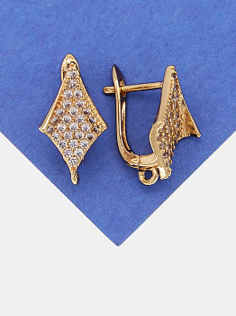 Швензы английский замок, ромб, позолота, 812