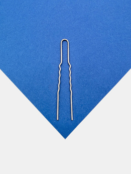 Шпилька для волос 7,5см, серебро, СВ001