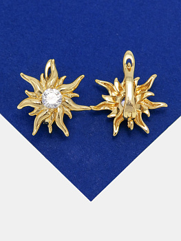 Швензы солнце английский замок, позолота, 123