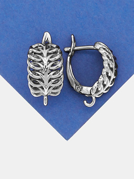 Швензы английский замок, родий, 827