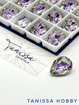 Кристалл капля Vitrail Light, 14х10мм, Tanissa Crystals, СТ343