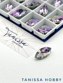 Кристалл наветт Vitrail Light, 15х7мм, Tanissa Crystals, СТ354