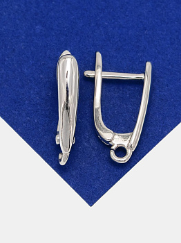 Швензы с английским замком, родий, 115