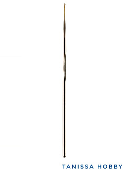 Крючок для вязания Gamma, толщина 0,6мм, сталь, И66