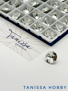 Кристалл шатон Crystal, 8мм, Tanissa Crystals, СТ301