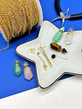 Набор для МК "Аромакулон из натуральных камней" МК017