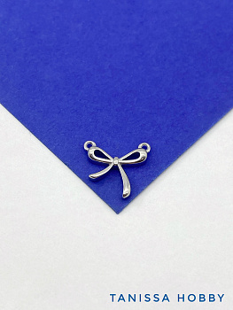 Коннектор бантик, 15мм, сталь, Ш427