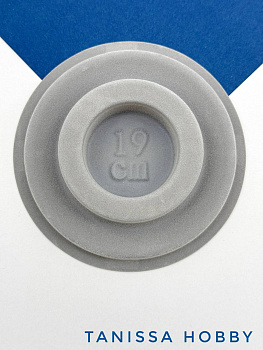 Круглая доска основа планшет для сборки браслетов, 19см, Ц023