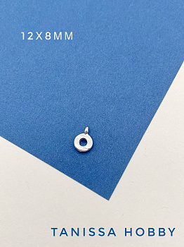 Бейл Спейсер для подвесок, родий. К521