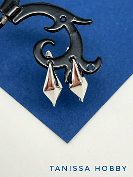 Швензы английский замок, родий, 801