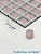 Кристалл прямоугольник Octagon, Rose Water Opal, 14х10мм, Tanissa Crystals, СТ435