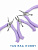 Набор инструментов PURPLE, GT для рукоделия 3шт, И42