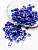 Бисер MIYUKI TILA beads, TL177, 5гр, кобальт радужным покрытием. МЮ104