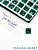 Кристалл квадрат Square Emerald, 6мм, Tanissa Crystals, СТ319