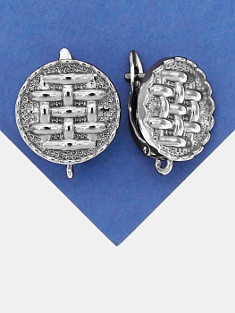 Швензы английский замок, родий, 826