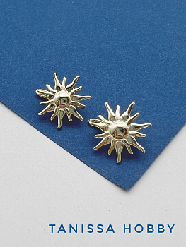 Швензы солнце, английский замок, позолота, 308