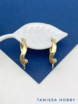 Швензы английский замок, позолота, ШВ123